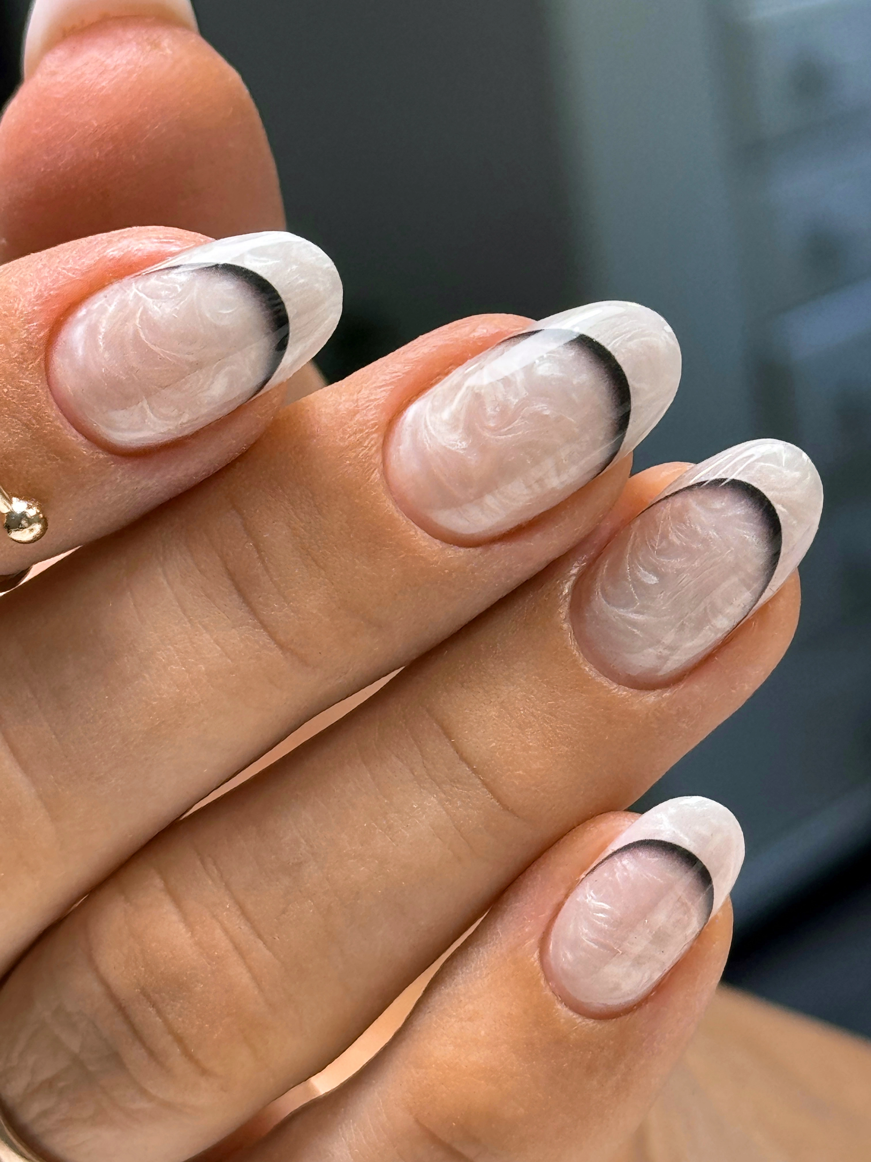 Укріплення гелем, овал