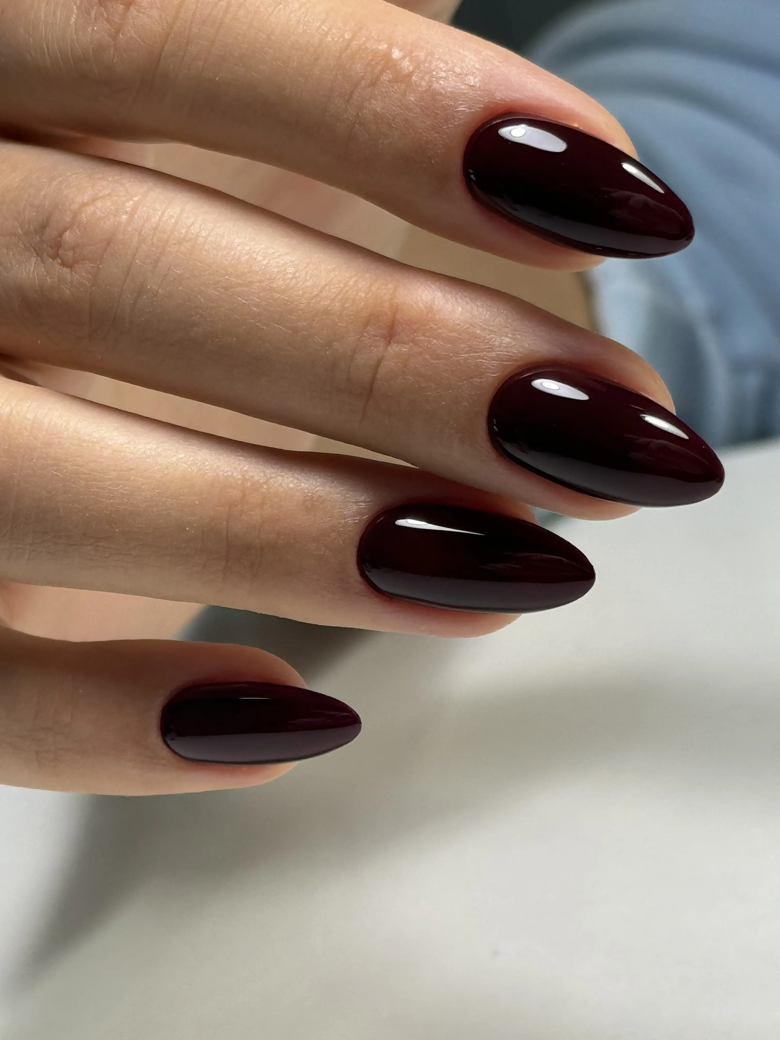 Укріплення гелем, мигдаль